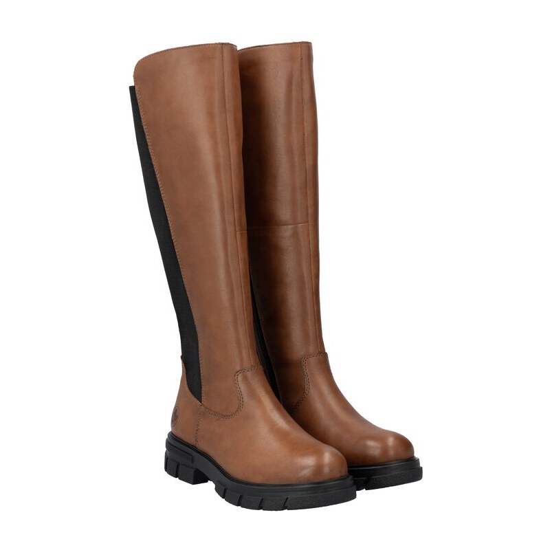 Trendy kozačky pro podzim a zimu Rieker Z9158-22 hnědá 100020645