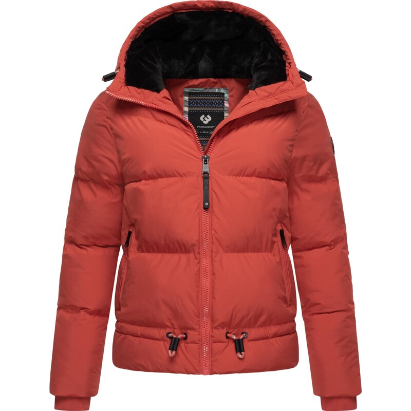 Ragwear Funkční bunda Briony červená / černá 100638958