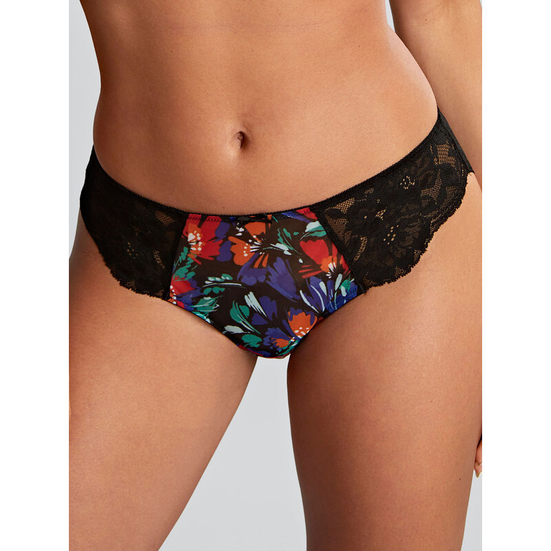 Dámské kalhotky Brazilian 10942 Černá mix barev - Panache 100024243