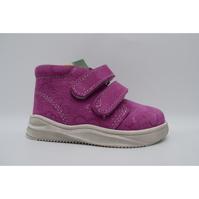 BOOTS4YOU Boots4U dětská kotníková obuv T 123V růžová potisk 100025839