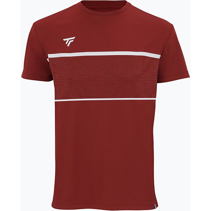 Dětské tenisové tričko Tecnifibre Team Tech Tee cardinal