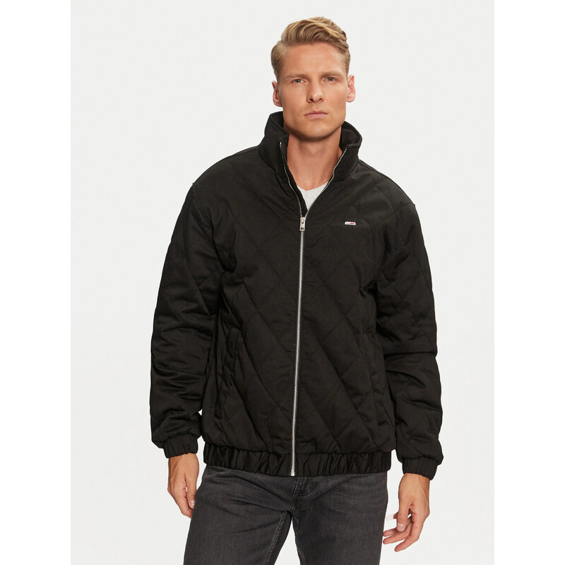 Tommy Jeans pánská černá bunda
