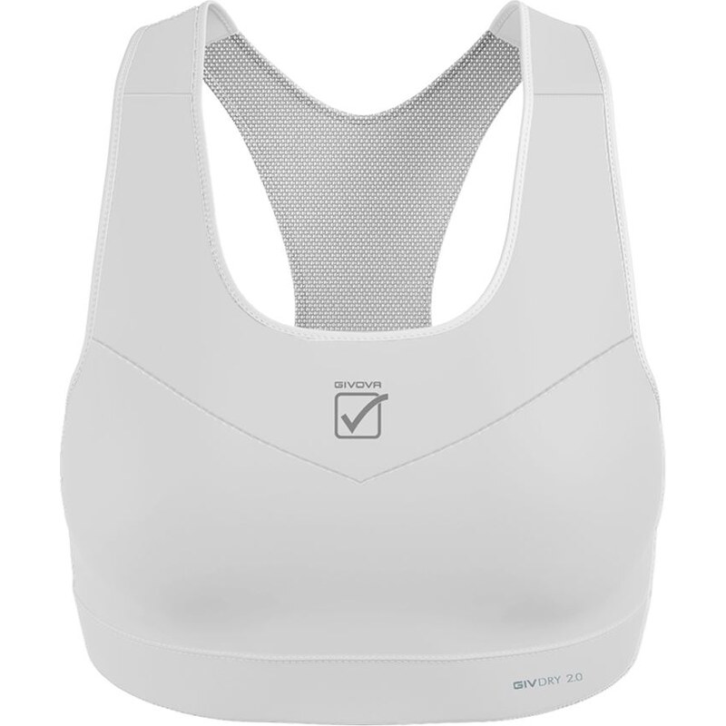 Sportovní podprsenka GIVOVA TOP Donna White XS 100030213