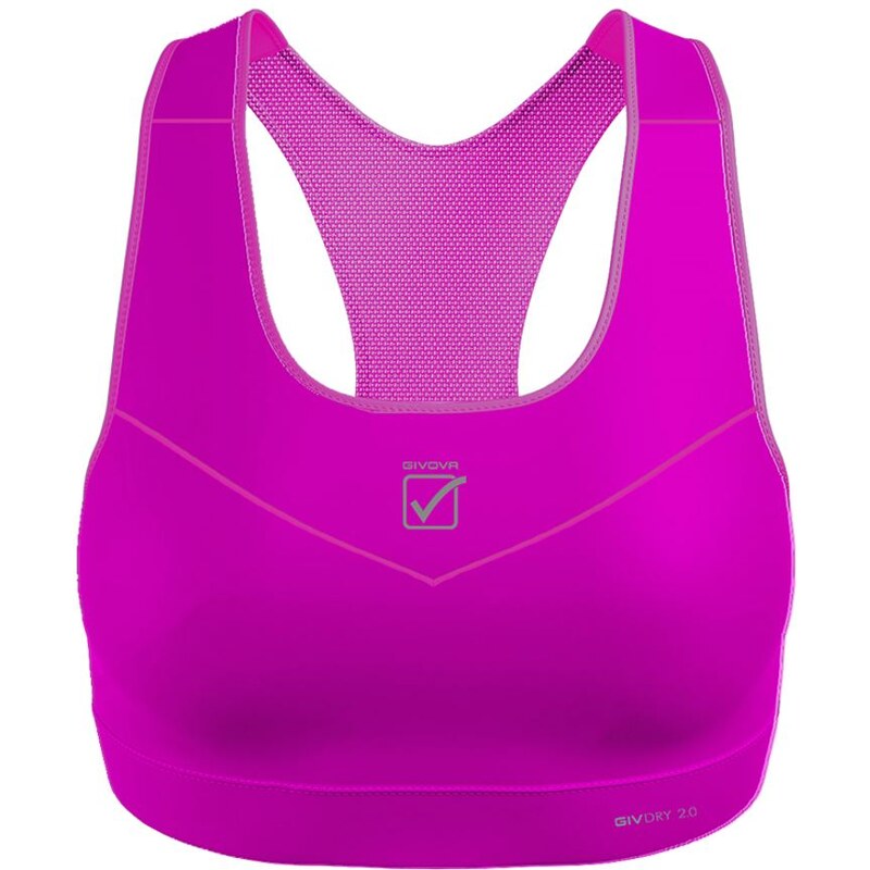 Sportovní podprsenka GIVOVA TOP Donna Fuxia M 91953180