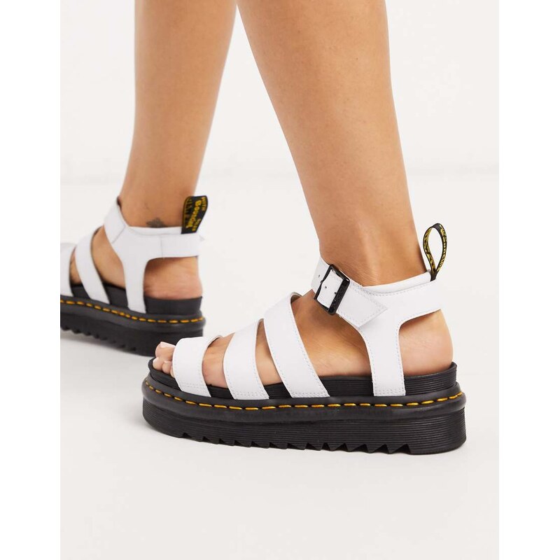 Dr Martens Blaire sandals in white 100032111