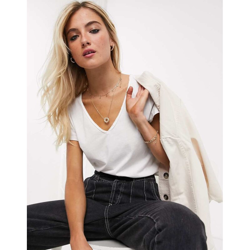 Allsaints Emelyn Tonic Tee in white 100032558