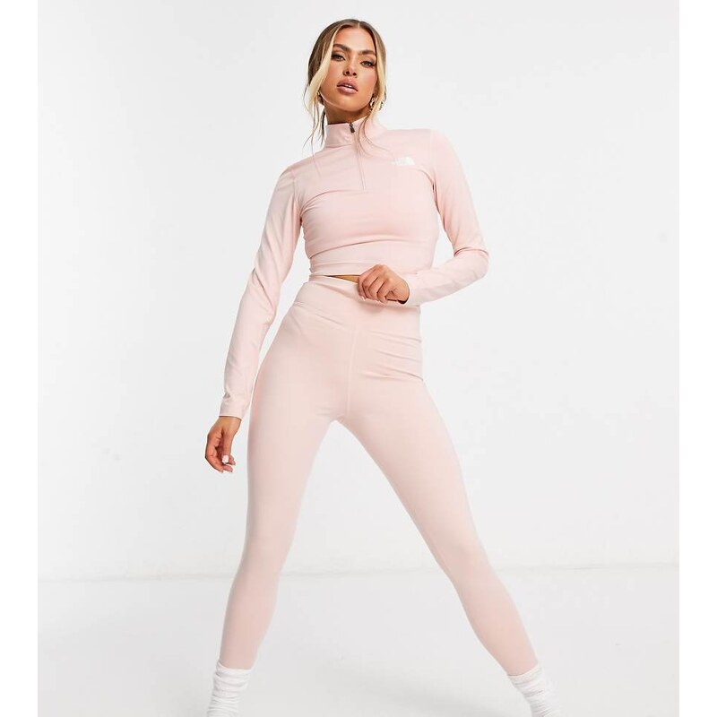 The North Face Training High Waisted leggings in pink Exclusive at 100033089