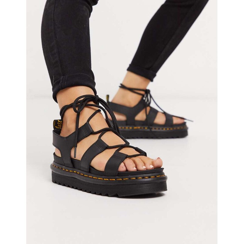 Dr Martens Nartilla sandals in black 100033143