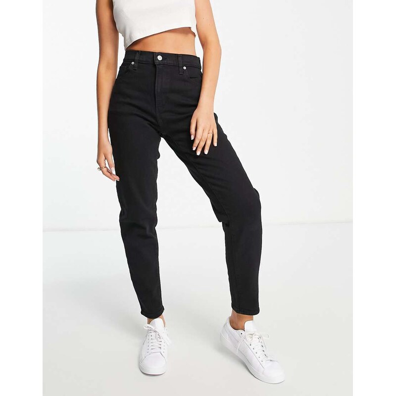 Levis high waisted mom jeans in black