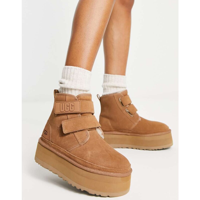 UGG Neumel platform boots in chestnut-Brown