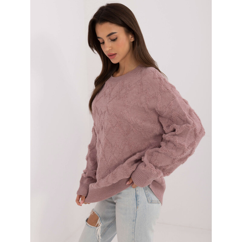 Wool Fashion Italia Sweater-AT-SW-2361.61-light purple