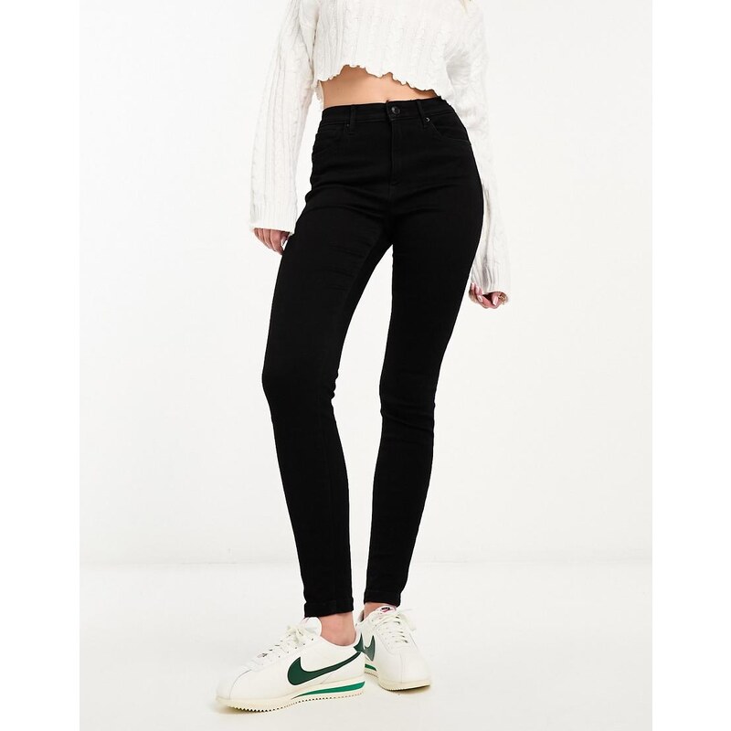Vero Moda Sophia high rise skinny jeans in black