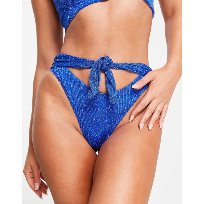 Ann Summers La Isla Bonita high waist tie bikini bottom with back 100038260