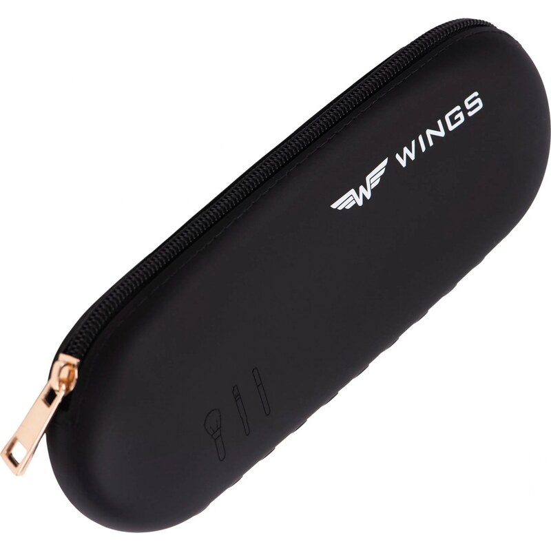 WINGS Černé cestovní pouzdro na štětce Černá 100038556