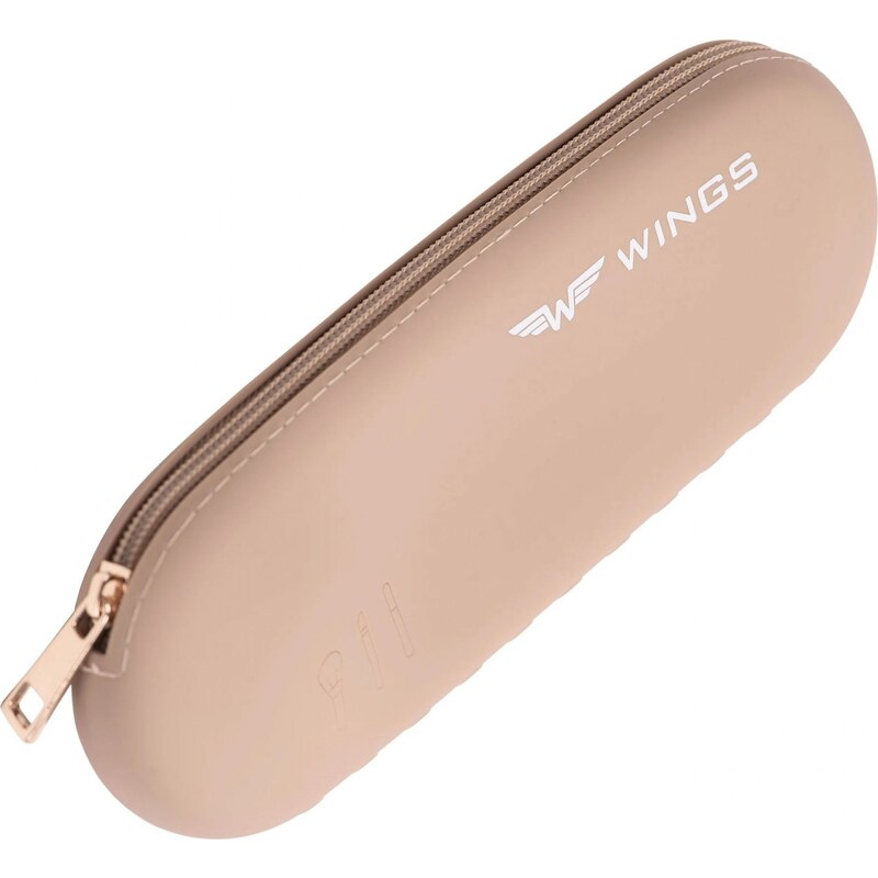 WINGS Béžové cestovní pouzdro na štětce Béžová 100038555