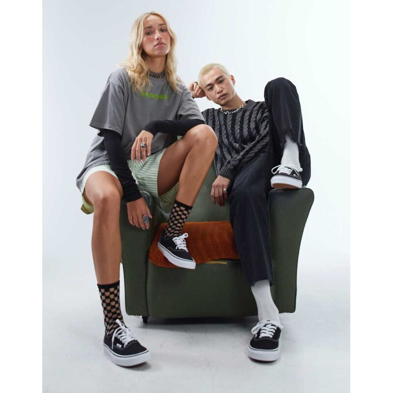 Vans Authentic trainers in black and white