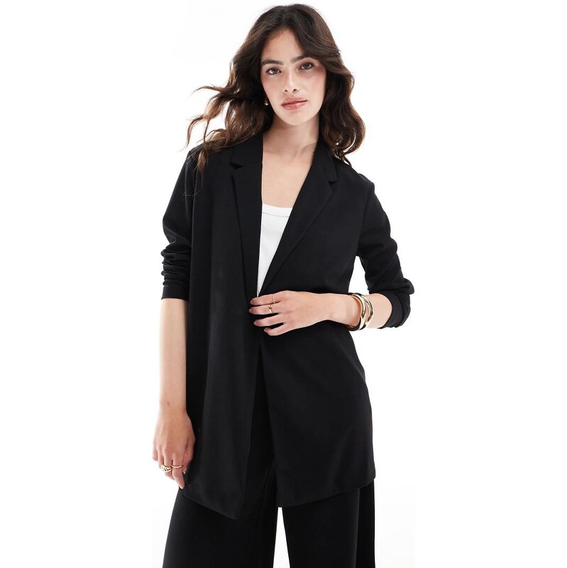 JDY relaxed blazer in black