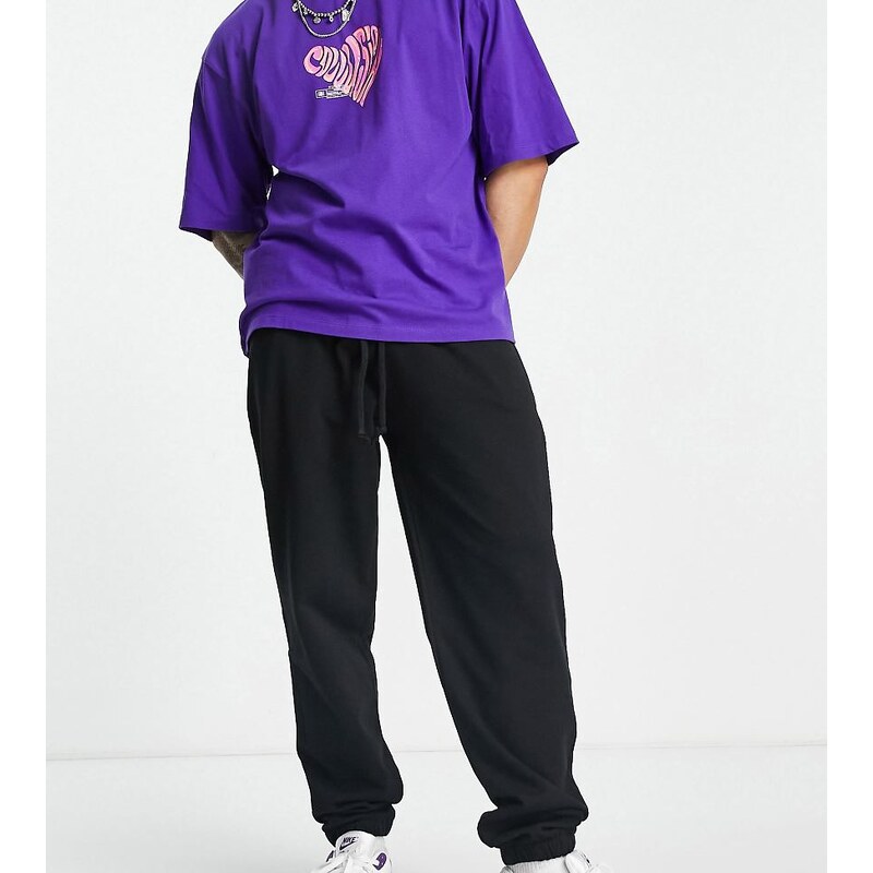 COLLUSION joggers in black