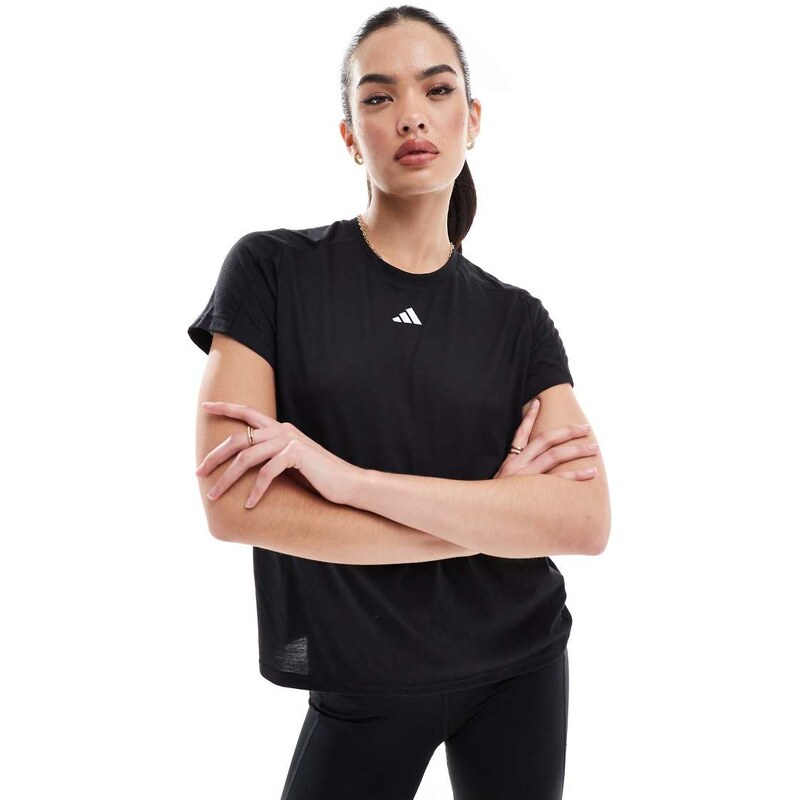 adidas performance adidas Training Train Essentials t-shirt in black