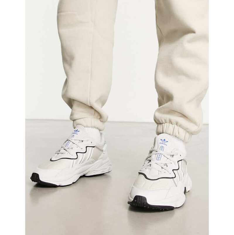 adidas Originals Ozweego trainers in crystal white