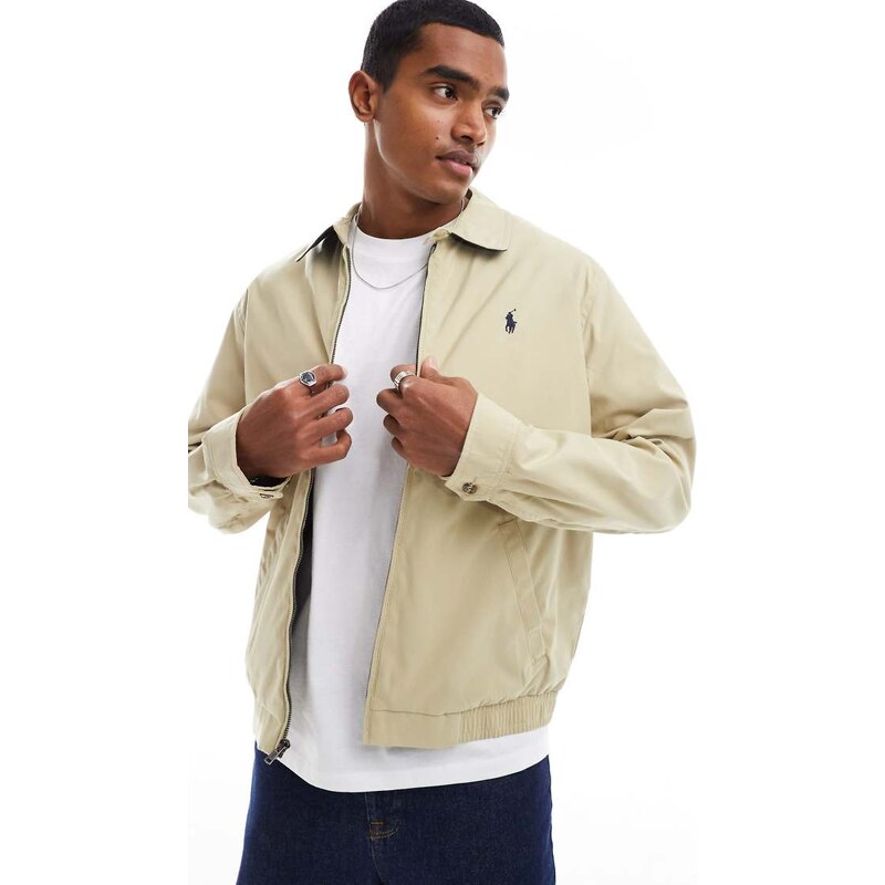 Polo Ralph Lauren harrington jacket in beige-Neutral