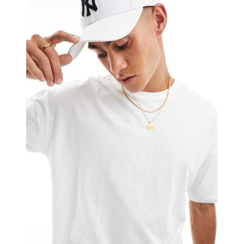New Look oversized t-shirt in white