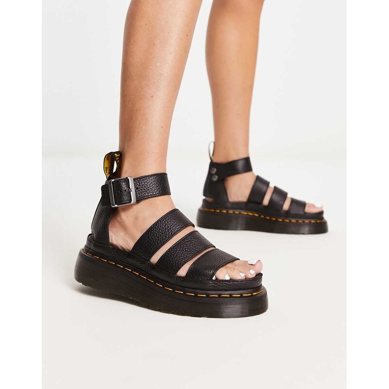 Dr Martens Clarissa ii quad chunky sandals in black