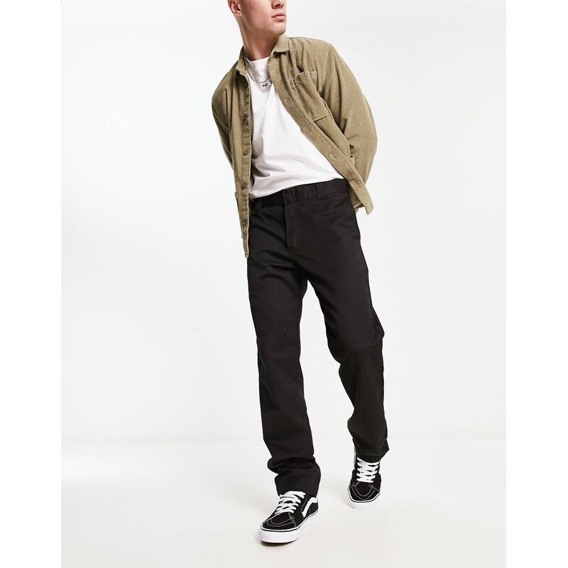 Carhartt WIP master relaxed tapered fit chinos in black