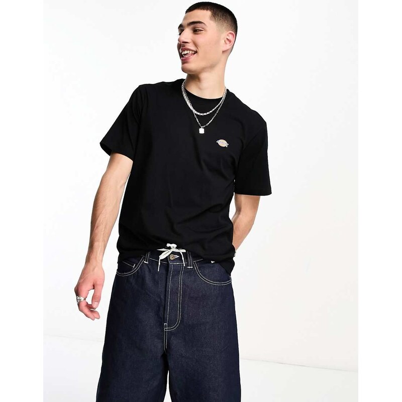 Dickies mapleton small logo t-shirt in black