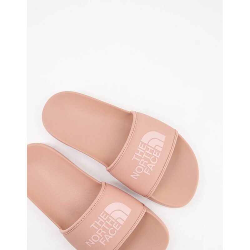 The North Face Base Camp III sliders in pink 100055143