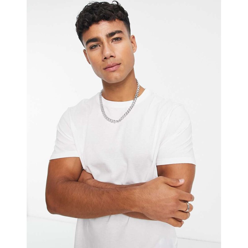 New Look crew neck regular fit t-shirt in white