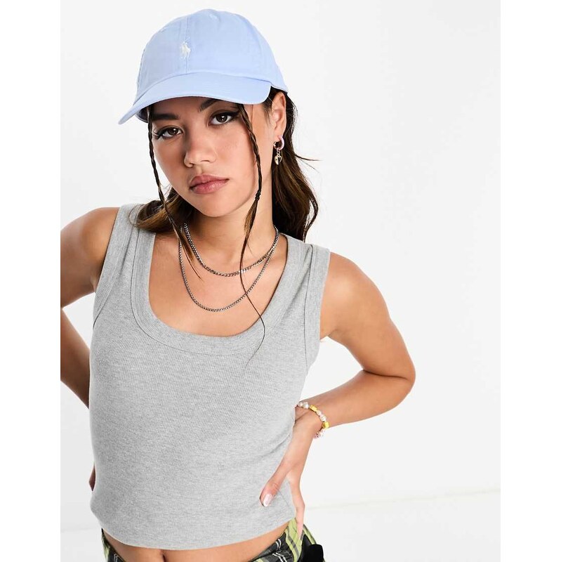 Polo Ralph Lauren icon logo baseball cap in light blue 100061521