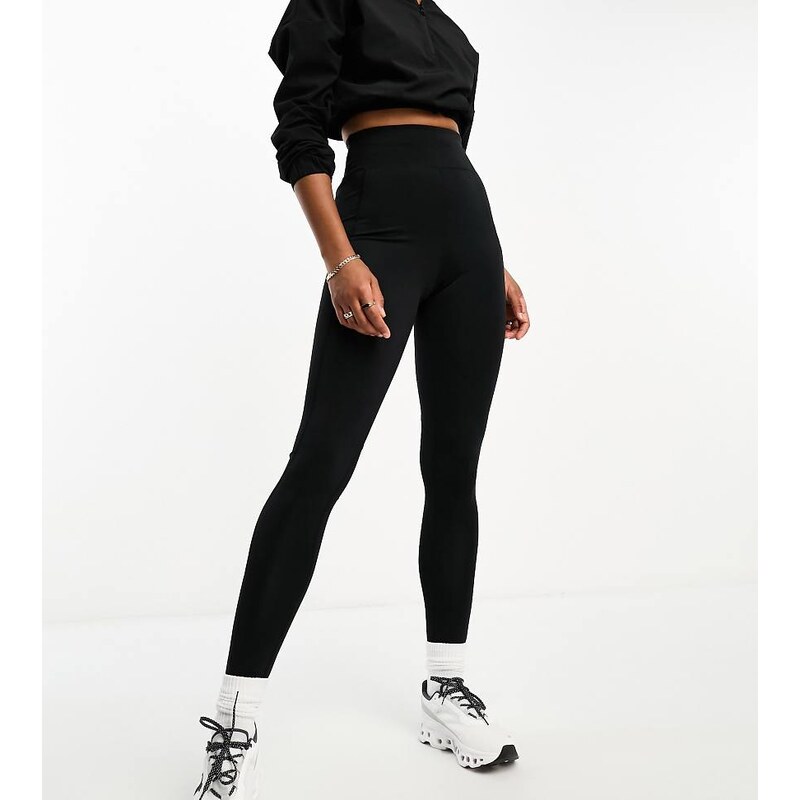 4505 Tall Icon active tie waist run legging with phone pocket in black 112415328