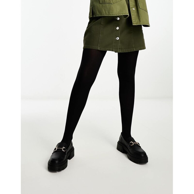 Monki 2 pack 60 denier tights in black 100064676