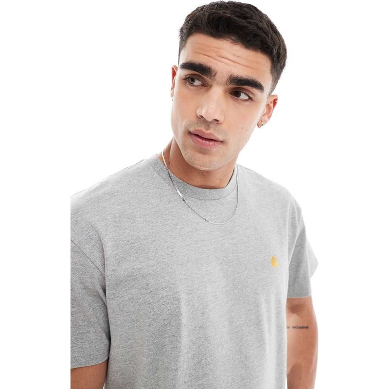Carhartt WIP chase t-shirt in grey