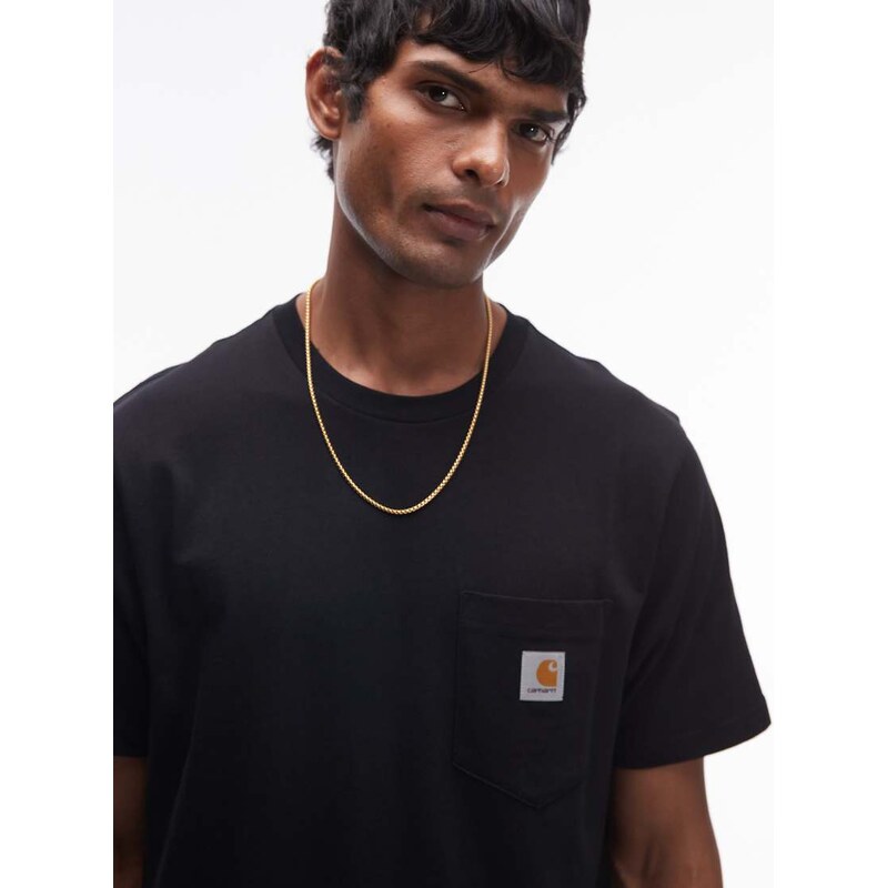 Carhartt WIP pocket t-shirt in black