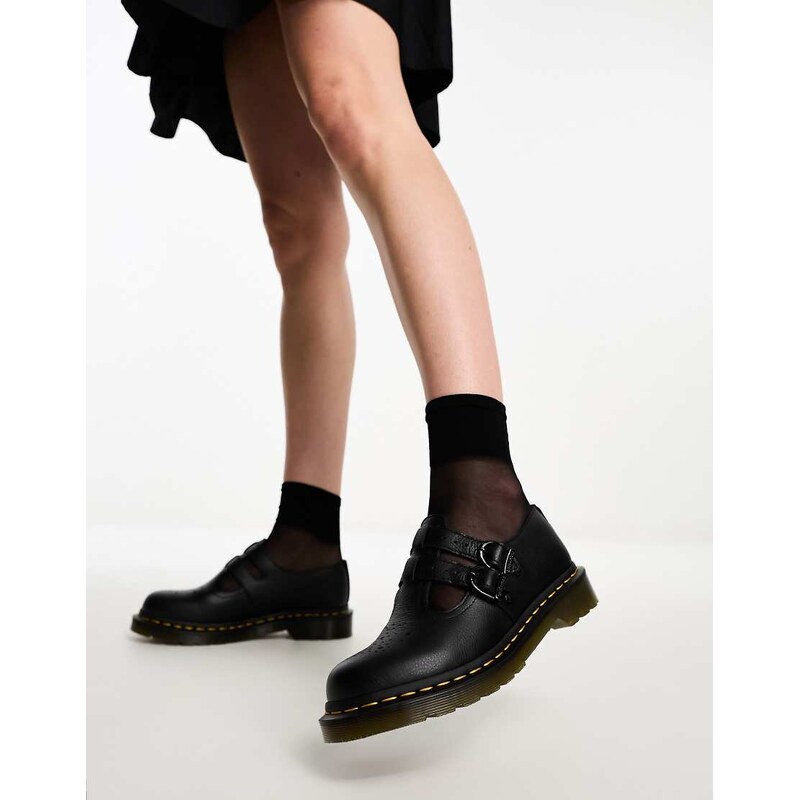 Dr Martens 8065 mary jane shoes in black leather