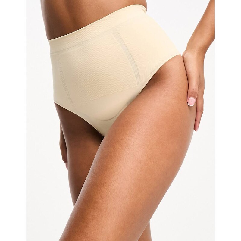 Dorina Absolute Sculpt seamless high control High-waist thong in beige 112570164