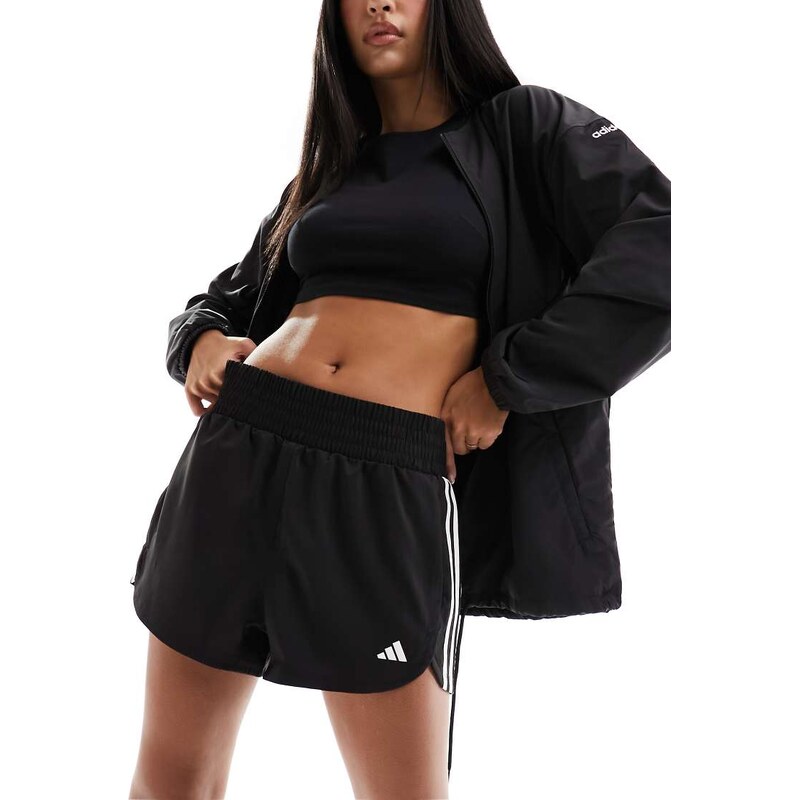 adidas performance adidas Training Pacer shorts in black