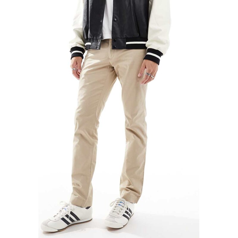 Polo Ralph Lauren slim fit stretch twill chino trousers in khaki