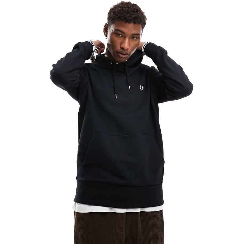 Fred Perry hoodie in black