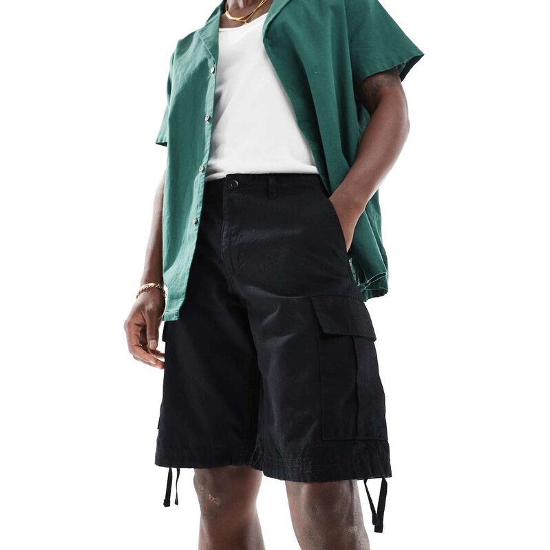 Jack & Jones cargo short in black