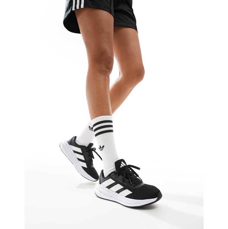adidas performance adidas Running Questar 3 trainers in black 100097172