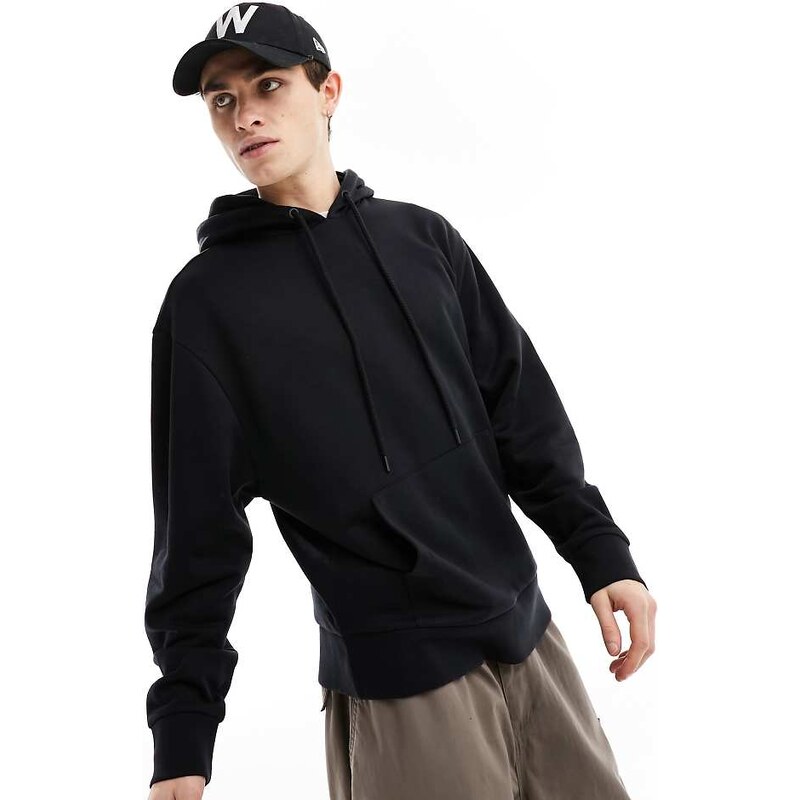 COLLUSION hoodie in black