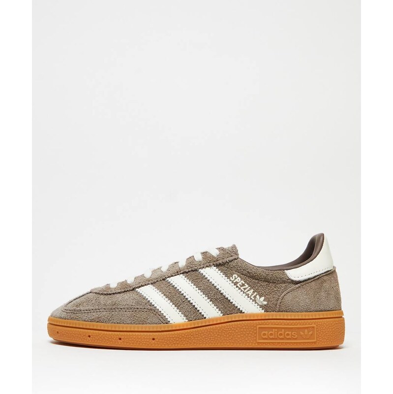 adidas Originals Handball Spezial gum sole trainers in brown and