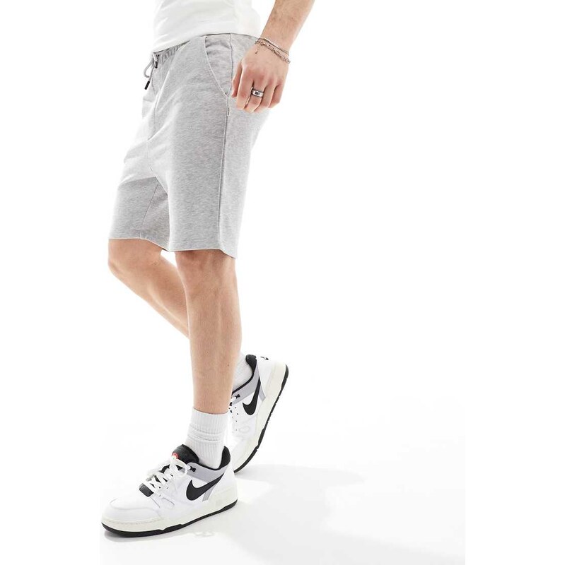 Jack & Jones jersey shorts in grey