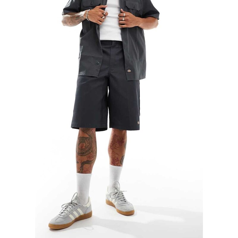 Dickies 13 inch tailored shorts in grey