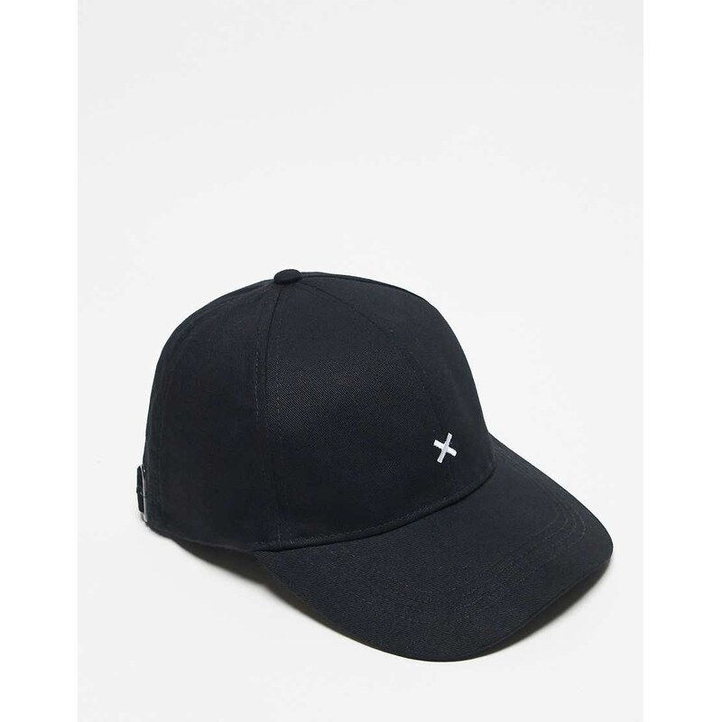 COLLUSION logo cap in black
