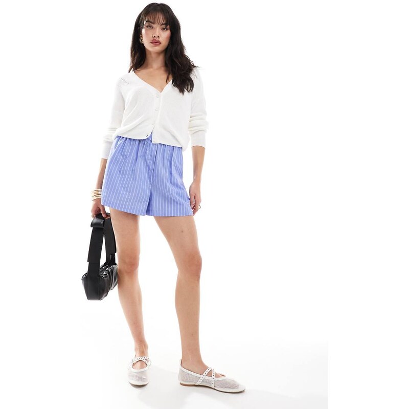 Vero Moda lightweight cardigan in white