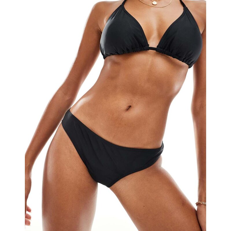 Pieces bikini bottoms in black 100101450